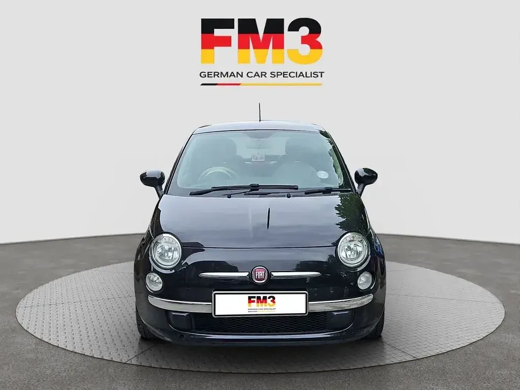 Used Fiat 500 Lounge 69 HP (50 kW) 2013 Black Hatchback