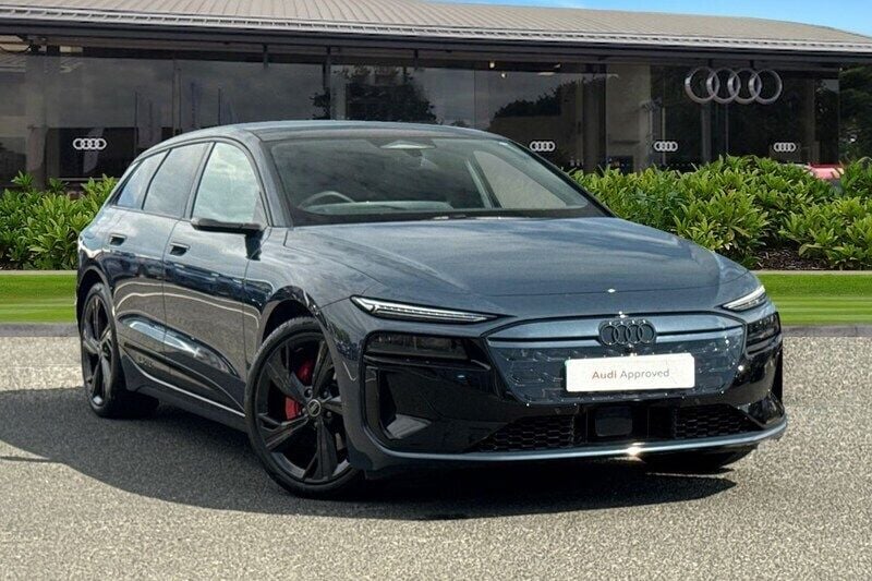 Blue Used 2025 Audi A6 e-tron Comfort Estate | £62,701 (Super price) - Image 1/4