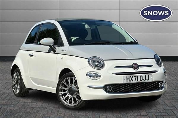 Used 2021 Fiat 500 Dolcevita Cabriolet | £12,771 (Expensive) - Image 1/4
