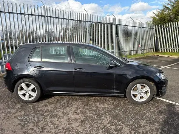 Used VW Golf VII Edition 110 HP (80 kW) 2016 Black Hatchback