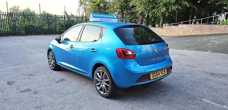Used Seat Ibiza FR 138 HP (101 kW) 2014 Blue Hatchback
