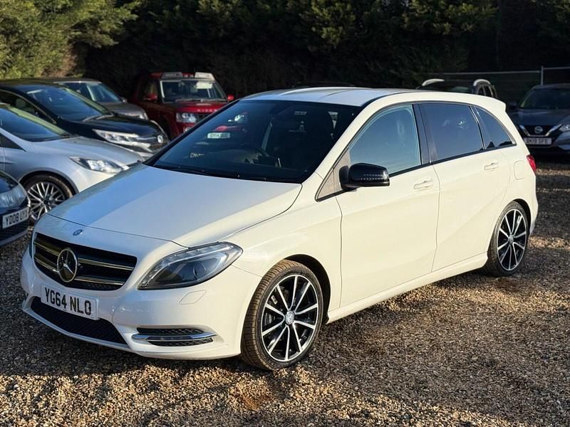 Used Mercedes B180 109 HP (80 kW) 2014 White MPV