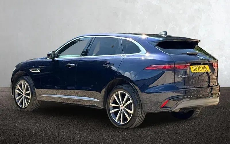 Used Jaguar F-Pace R-Dynamic 204 HP (150 kW) 2021 Blue SUV