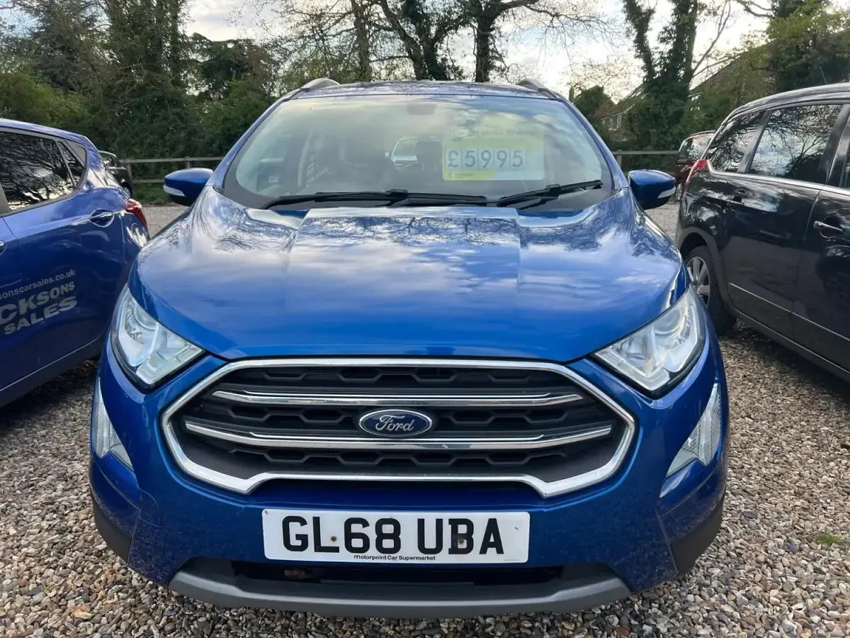 Usado Ford Ecosport Titanium 100 HP (73 kW) 2019 Azul SUV