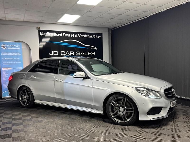 Used Mercedes E350 AMG 2014 Silver Sedan