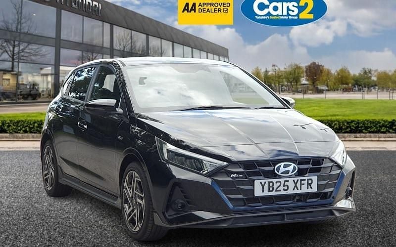 New Hyundai i20 N Line 101 HP (74 kW) 2025 Black Hatchback