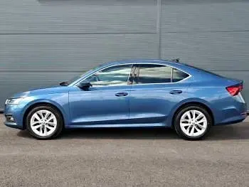 Used Skoda Octavia SE L 150 HP (110 kW) 2021 Blue Hatchback