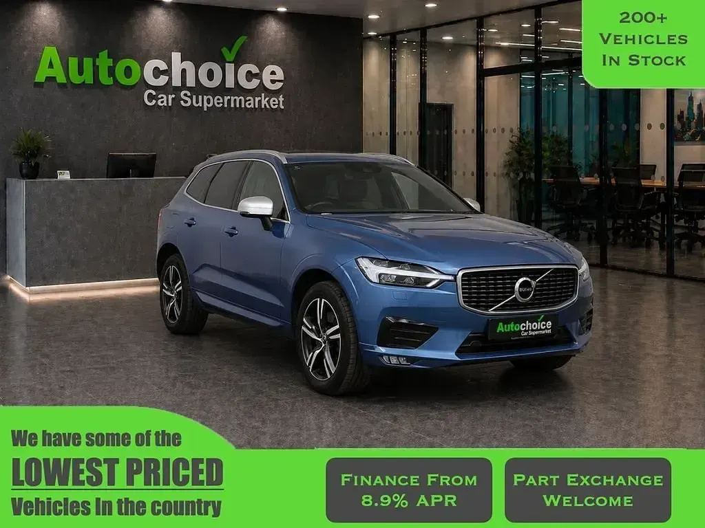 Usado Volvo XC60 R-Design 190 HP (139 kW) 2019 Azul SUV