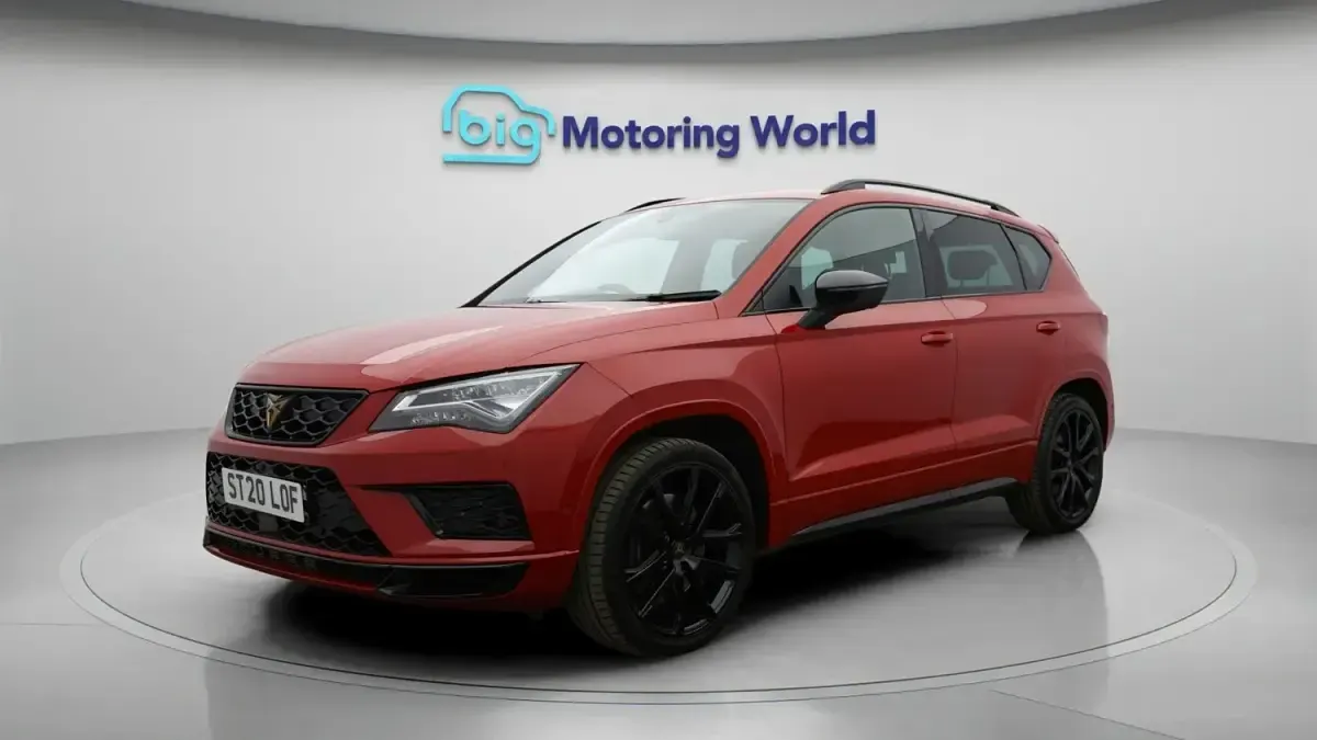 Używany Seat Ateca 4Drive 296 KM (217 kW) 2020 Czerwony SUV