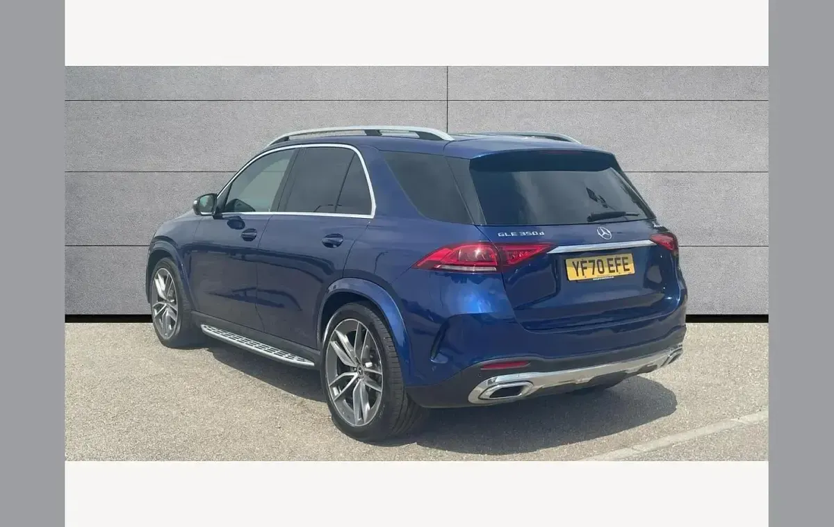 Used Mercedes GLE350 AMG line 272 HP (200 kW) 2021 Blue SUV