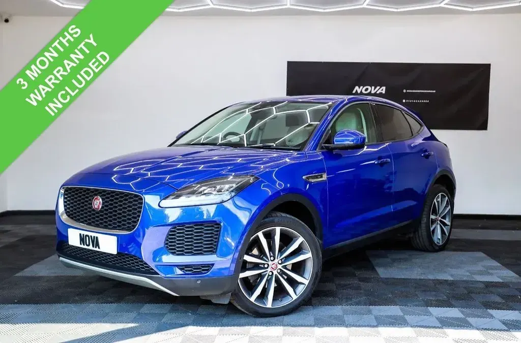 Used Jaguar E-Pace SE 180 HP (132 kW) 2019 Blue SUV