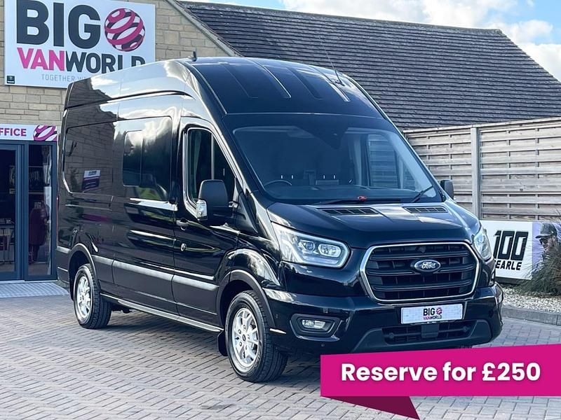 Black Used 2020 Ford Transit Limited Van | £13,994 (A bit pricey) - Image 1/2
