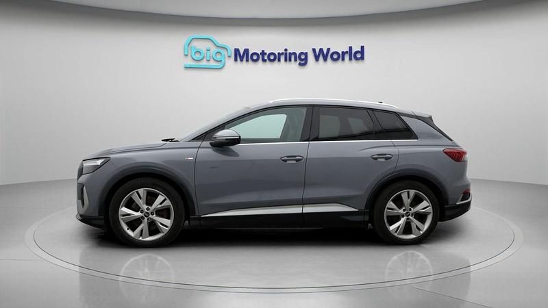 Used Audi Q4 e-tron S-Line 219 kW (299 HP) 2021 Grey SUV