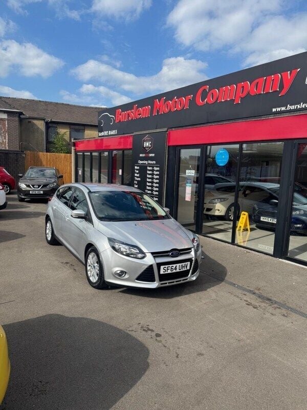 Silver Used 2014 Ford Focus Titanium Hatchback | £5,495 (Fair price) - Image 1/4