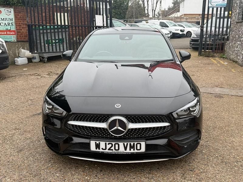 Used Mercedes CLA180 AMG line 2020 Black Sedan