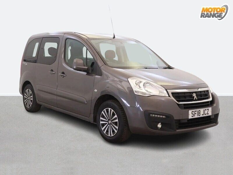 Grey Used 2018 Peugeot Partner Access MPV | £9,895 (Expensive) - Image 1/4