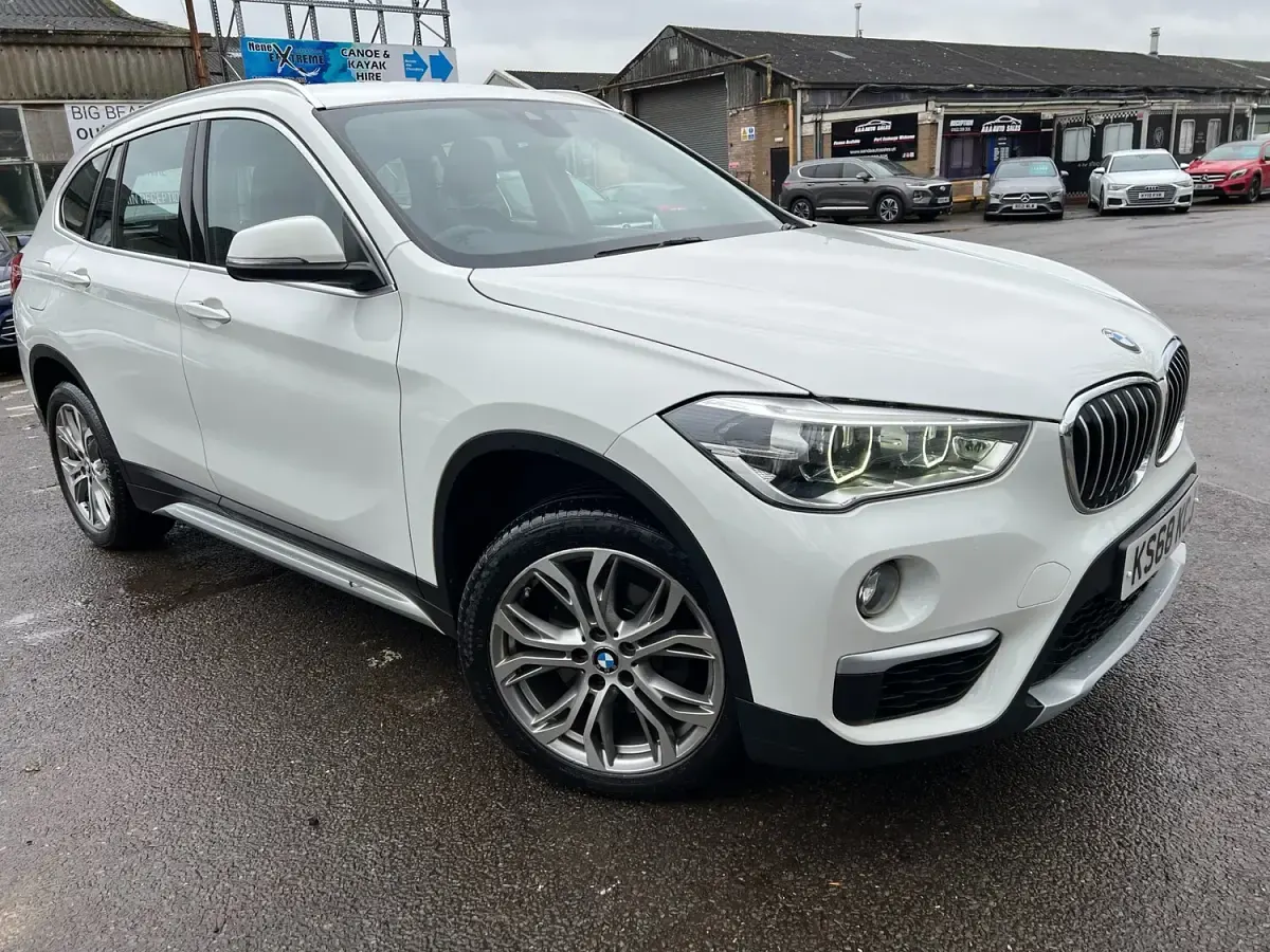 Used BMW X1 xLine 150 HP (110 kW) 2018 White SUV