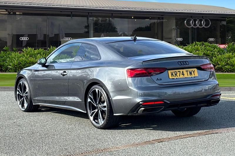 Used Audi A5 Black Edition 204 HP (150 kW) 2024 Grey Coupe