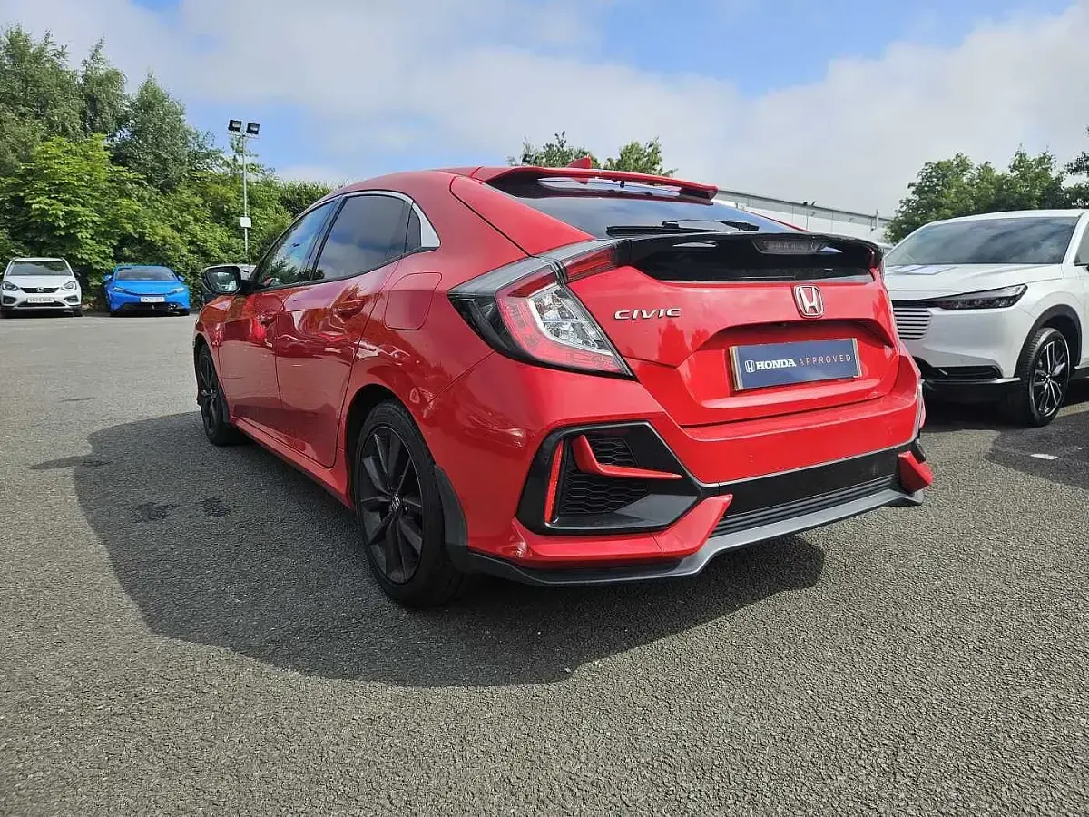 Used Honda Civic SR 126 HP (92 kW) 2020 Rallye red