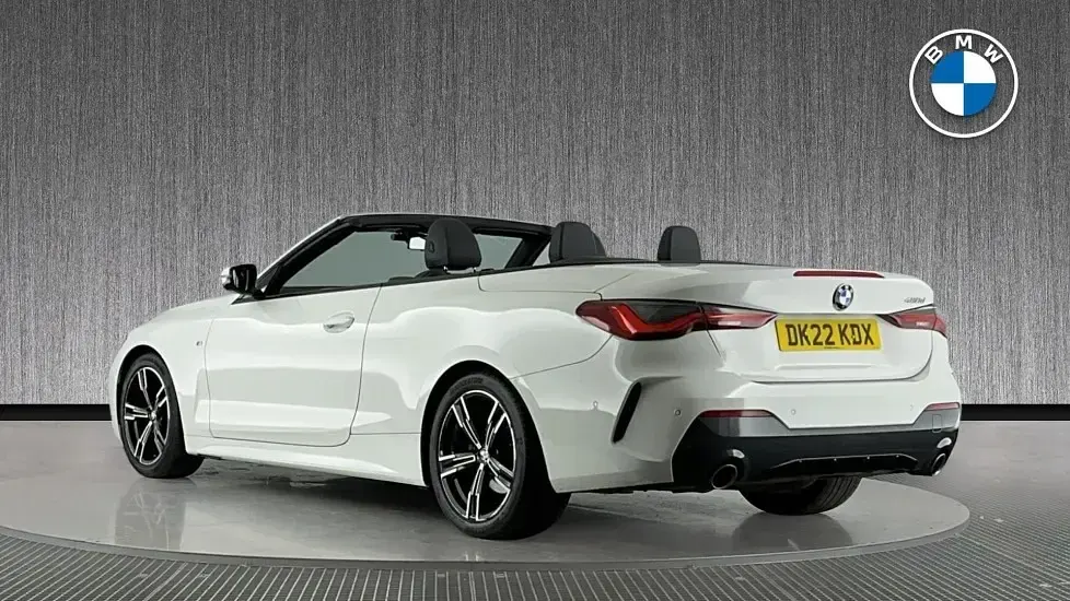 Used BMW 420 M Sport 187 HP (137 kW) 2022 White Cabriolet
