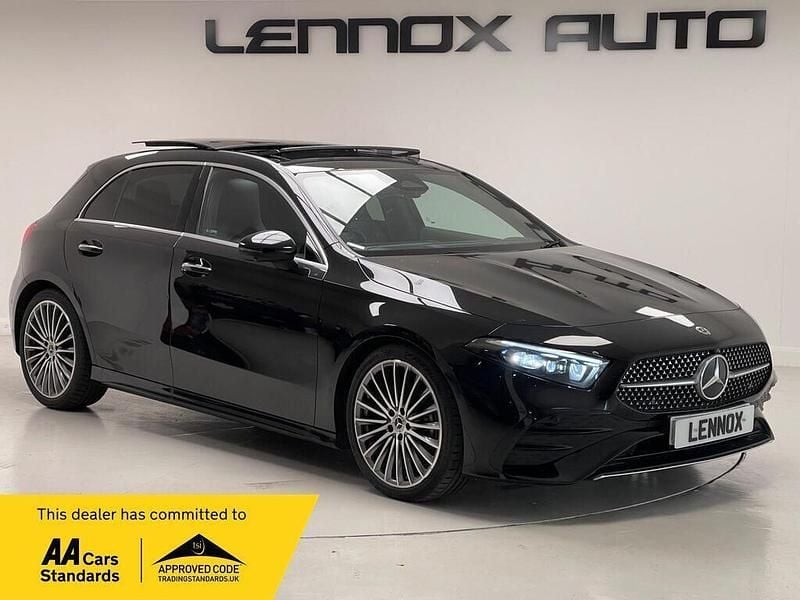 Black Used 2024 Mercedes A180 AMG Line Premium Plus Hatchback | £25,690 (Expensive) - Image 1/4