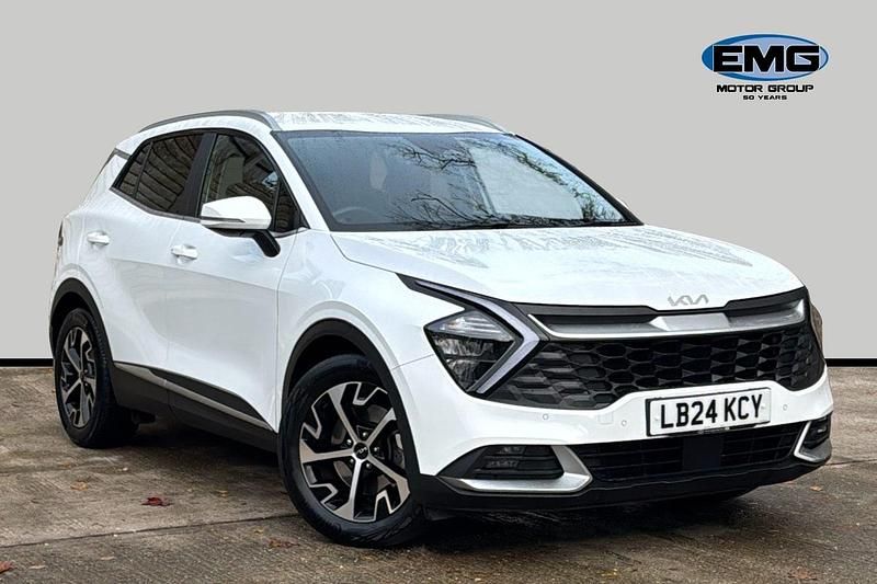 White Used 2024 Kia Sportage SUV | £21,145 (Good price) - Image 1/3