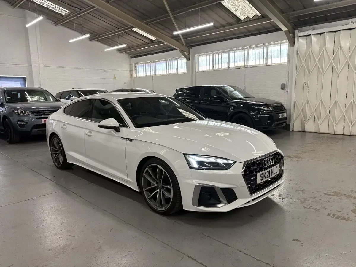 Used Audi A5 S-Line 2021 White Coupe
