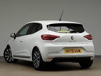 Used Renault Clio V Iconic 100 HP (73 kW) 2020 White Hatchback
