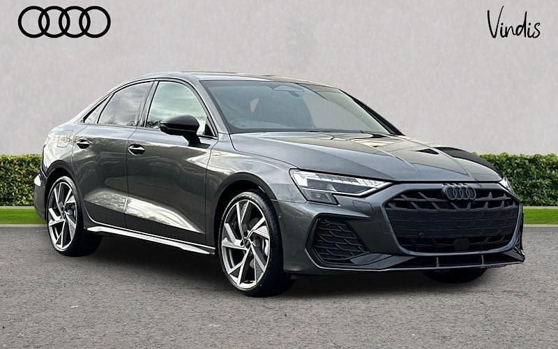 New 2025 Audi A3 Black Edition Sedan | £37,810 (Fair price) - Image 1/4