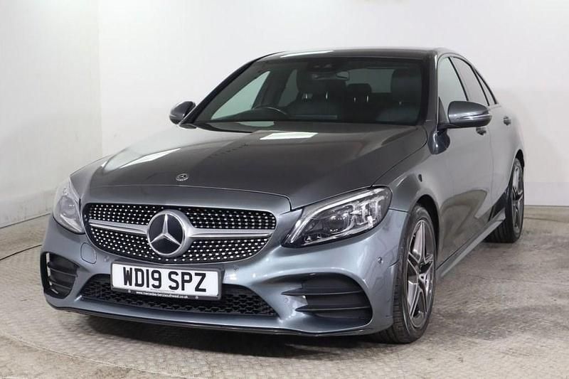 Used Mercedes C180 AMG Line Premium 2019 Grey Sedan