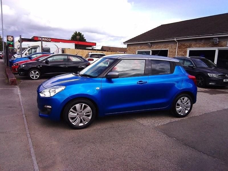 Used Suzuki Swift SZ-T 2018 Blue/silver Hatchback
