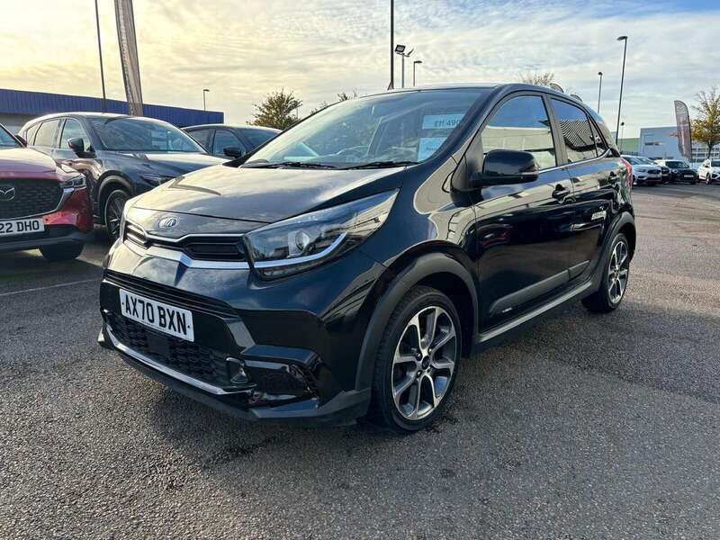 Used Kia Picanto X-Line 67 HP (49 kW) 2021 Black Hatchback