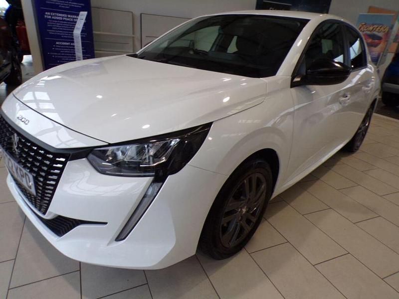 White Used 2022 Peugeot 208 Active Premium Hatchback | £11,999 (Fair price) - Image 1/4