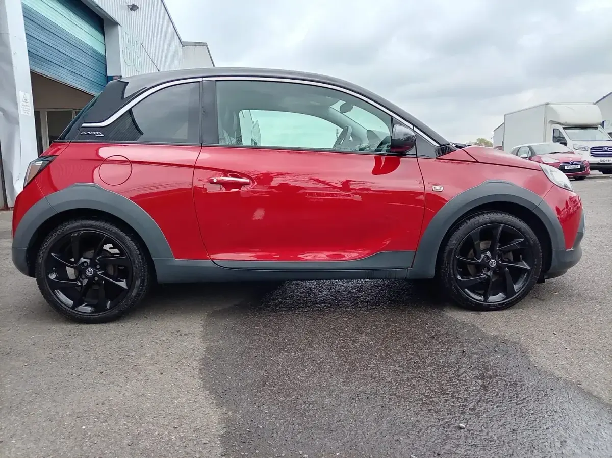 Used Vauxhall Adam Rocks 2015 Red Hatchback