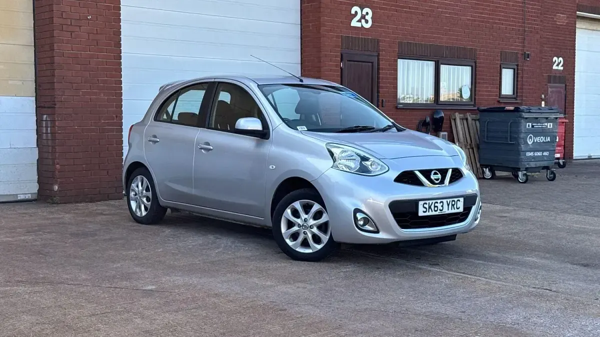 Used Nissan Micra Acenta 78 HP (57 kW) 2013 Silver Hatchback