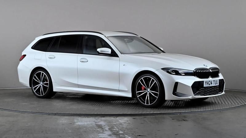 White Used 2024 BMW 320 M Sport Estate | £29,998 (A bit pricey) - Image 1/4