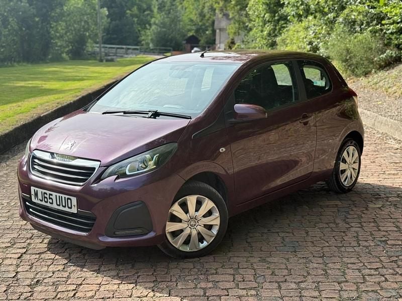 Purple Used 2015 Peugeot 108 Active Hatchback | £2,850 (Fair price) - Image 1/4