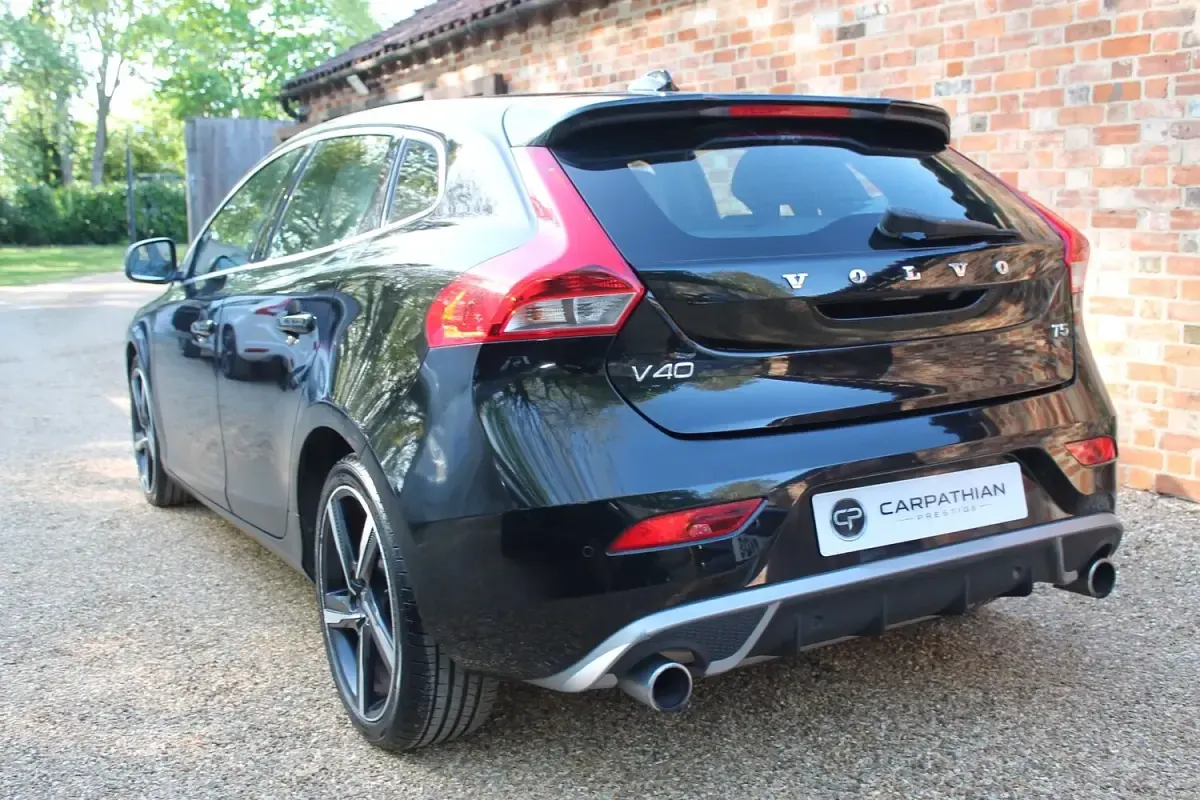 Used Volvo V40 R-Design 2015 Black Hatchback