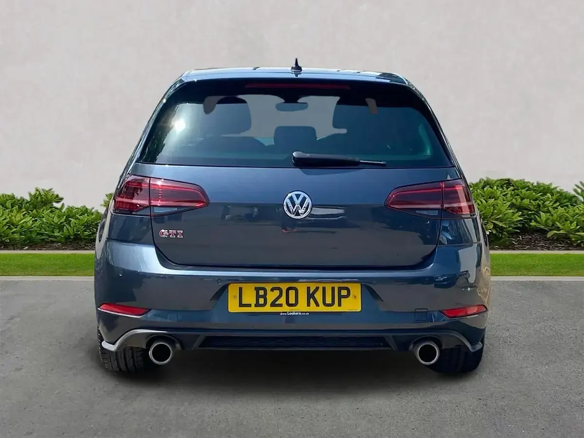 Used VW Golf VII GTI 245 HP (180 kW) 2020 Blue Hatchback