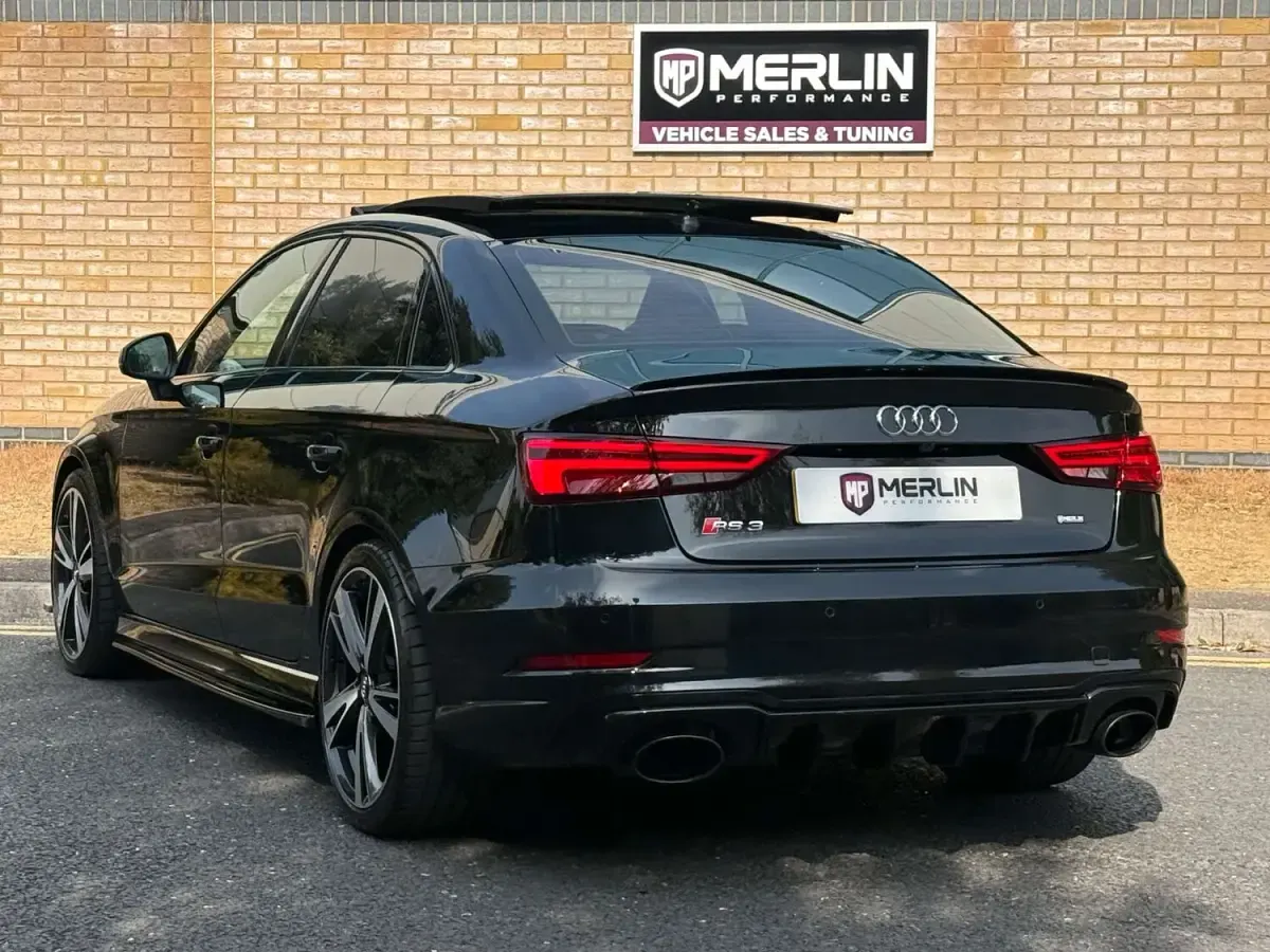 Used Audi RS3 Comfort 400 HP (294 kW) 2017 Black Sedan
