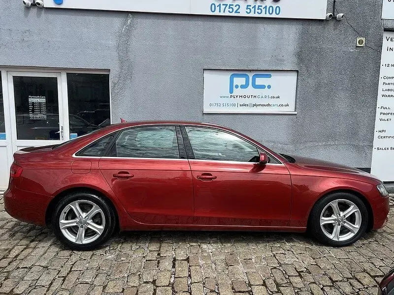 Used Audi A4 2014 Red Sedan