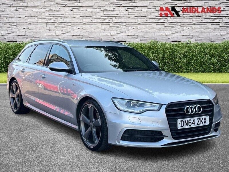 Silver Used 2015 Audi A6 Black Edition Estate | £10,800 (Fair price) - Image 1/3
