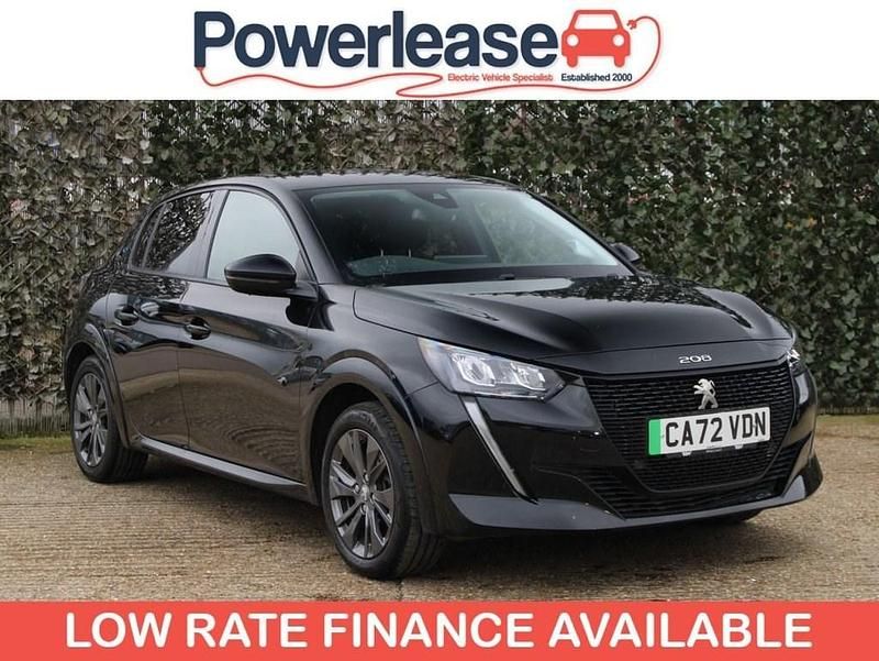 Used Peugeot e-208 Allure+ 100 kW (136 HP) 2022 Black Hatchback