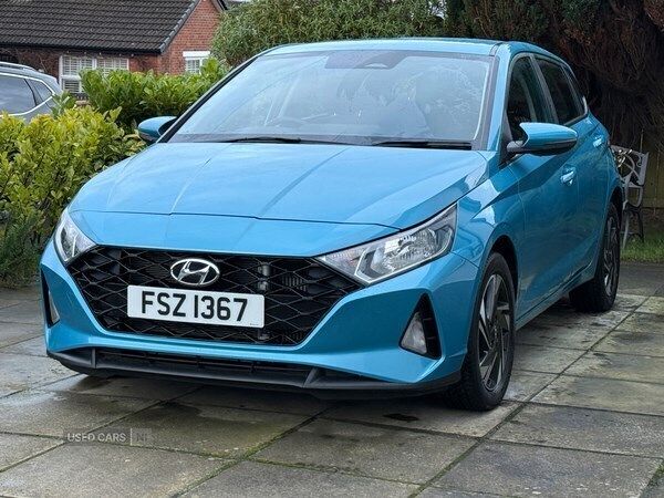 Turquoise Used 2021 Hyundai i20 SE Hatchback | £13,450 (Good price) - Image 1/4