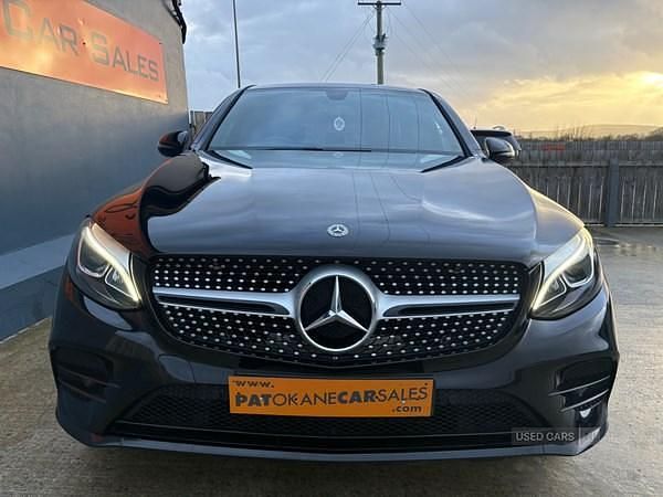 Used Mercedes GLC220 AMG line 2019 Black Coupe