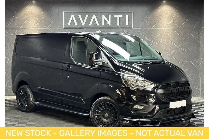 Used Ford Transit Custom Limited 130 HP (95 kW) 2019 Black Van