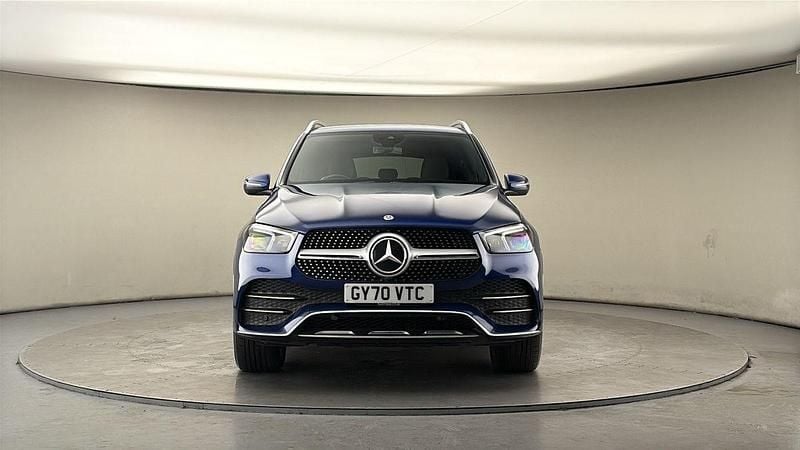 Used Mercedes GLE300 AMG line 245 HP (180 kW) 2020 Brilliant blue SUV