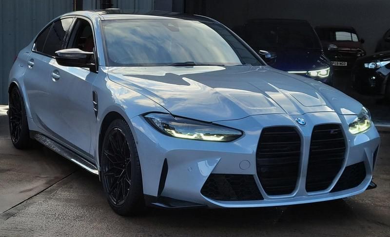 Grey Used 2022 BMW M3 Competition Edition Sedan | £49,580 - Image 1/4