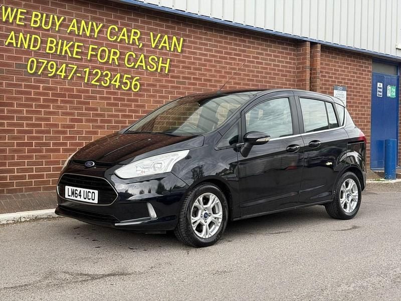 Used Ford B-MAX Zetec 105 HP (77 kW) 2014 Black MPV
