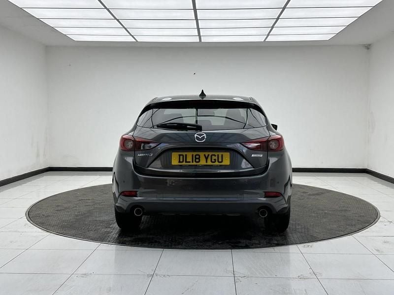 Begagnad Mazda 3 121 HK (88 kW) 2018 Grå Halvkombi
